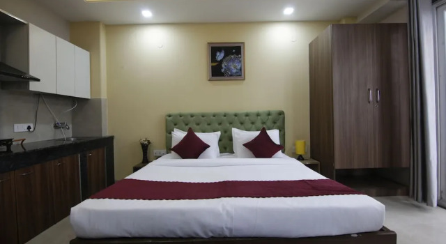 Lime Wood Stay - Studio Apartment, Varaa Huoneisto Gurgaon 