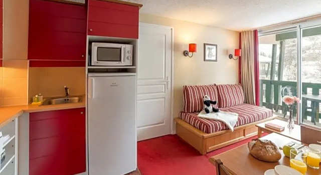 Апартаменты Standard с 2 комнатами Résidence Pierre & Vacances Pyrenees 2000 Le Séquoia