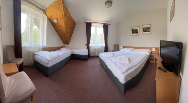 Четырёхместный номер Standard Hotel Harrachov Inn