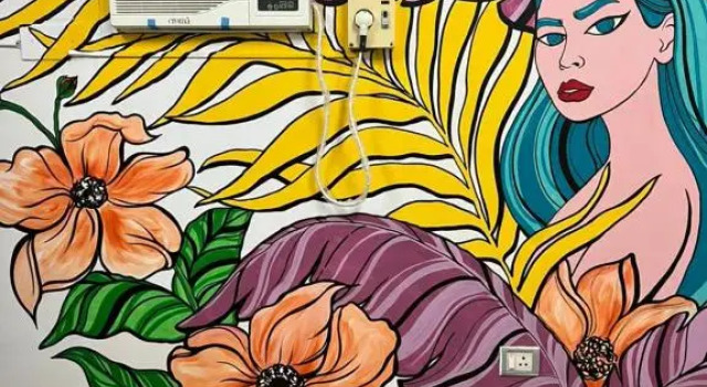Кровать в общем номере (женский номер) Krazy Solo Hostel