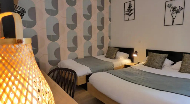 Апартаменты Superior Logis Hôtel Emeraude