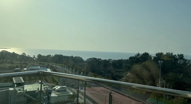 Двухместный номер Economy с видом на океан Jeju Ocean Blue Hotel