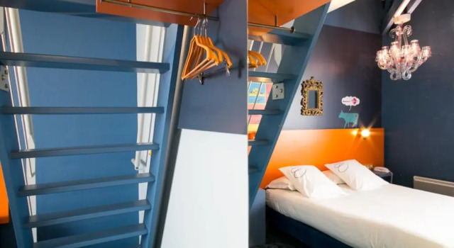 Четырёхместный номер Standard Мансарда Hotel Gabriel
