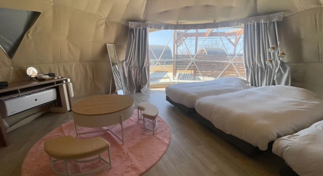Трёхместный номер Standard EIGHT POINT RESORT AWAJISHIMA - Glamping