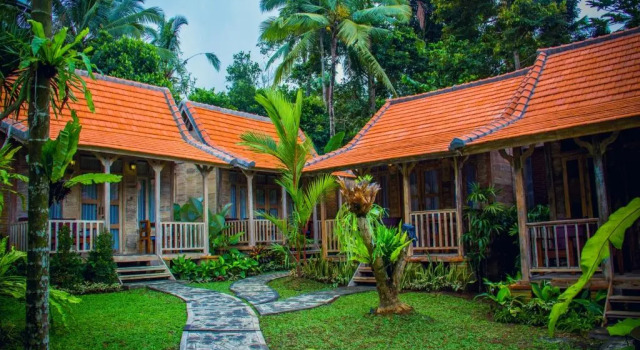 Номер Deluxe De Umah Bali Eco Tradi Home
