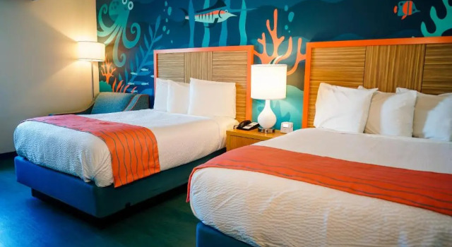Четырёхместный номер Standard Cedar Point's Castaway Bay