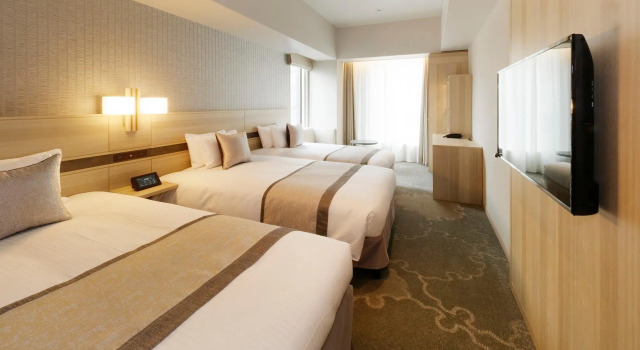 Трёхместный номер Comfort Hotel Keihan Tsukiji Ginza Grande