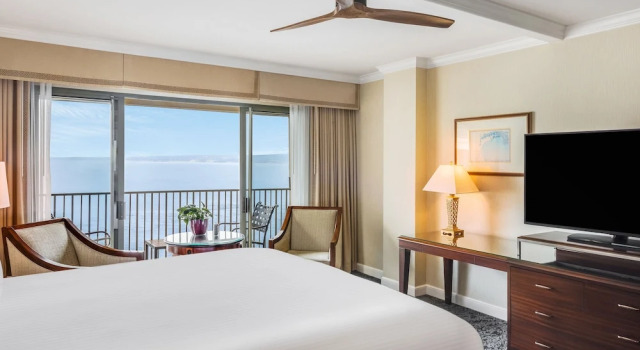 Номер Standard с балконом и с частичным видом на океан Monterey Plaza Hotel & Spa