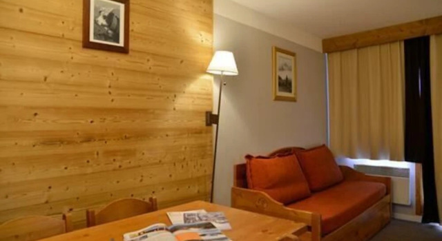 Belle Plagne Open Plan Studio Cabine on Slopes for 4 People of 27 m² Th515, Забронировать Отель Бель-Плань Ла-Плань-Тарантез