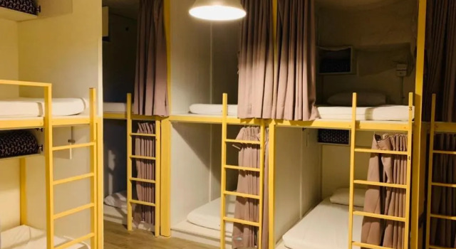 Кровать в общем номере EasyInn Hotel & Hostel
