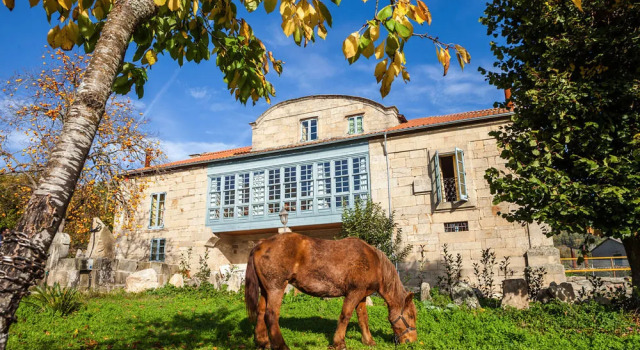 Pazo Barbeirón Slow Hotel Ribeira Sacra, 预订 酒店 阿波夫拉德特里韦斯 Ribeira Sacra