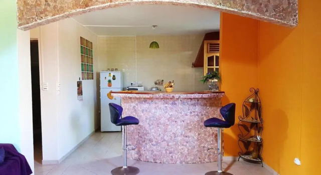 Maison de 2 chambres avec vue sur la mer jardin clos et wifi a Capesterre Belle Eau a 3 km de la plage, Забронировать Отель Отели Бас-Тер 4 звезды, 4*