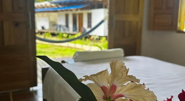 Clássico quarto Pacific Waves Hostel & Surf