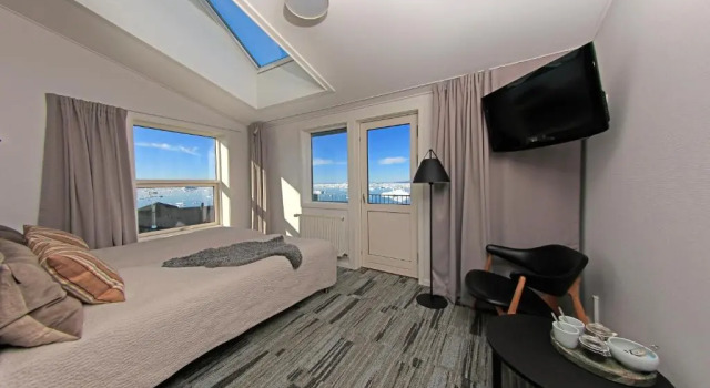 Двухместный номер Deluxe с балконом Hotel Icefiord