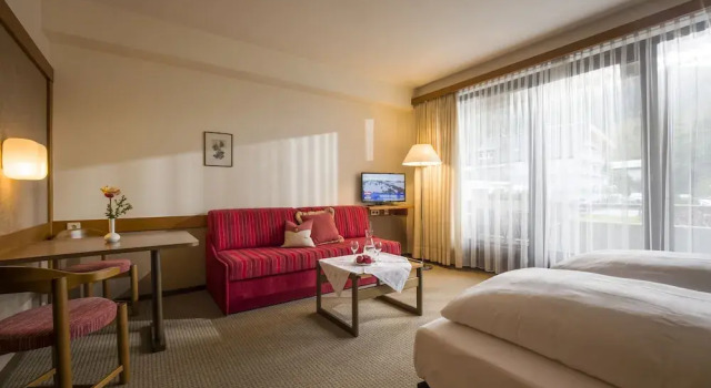 Студия с балконом и с видом на горы Aparthotel Andreas Hofer