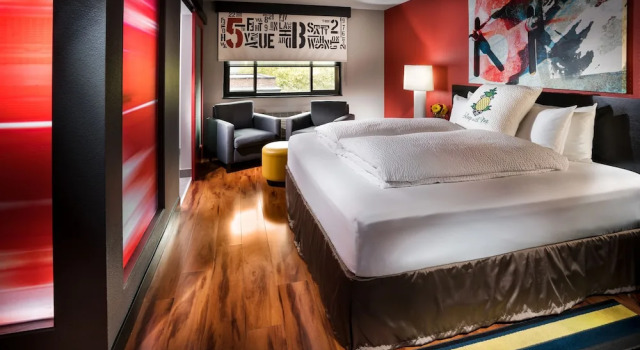 Двухместный 5th Avenue Suite Staypineapple, Hotel FIVE, Downtown Seattle