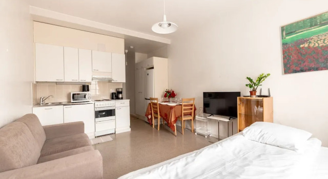 Студия 2ndhomes Bright & Compact Studio Apt