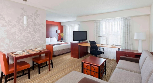 Двухместная студия Residence Inn by Marriott Waco