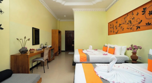 Семейный номер Standard c 1 комнатой Central Indochine dAngkor Hotel
