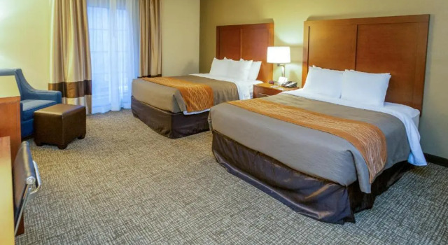 Четырёхместный люкс Comfort Inn Salt Lake City Downtown