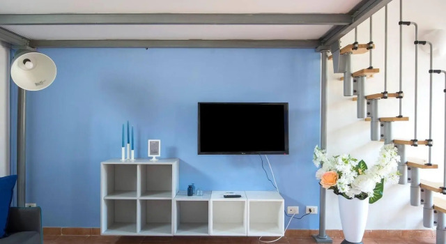 JOIVY Blue Terraced House