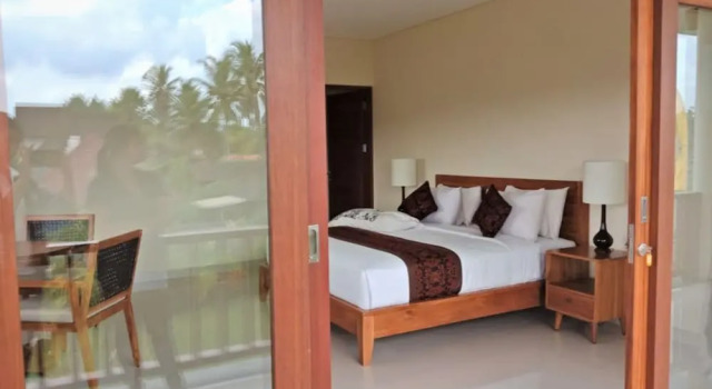 Двухместный люкс Deluxe с видом на сад DLobong Suites Ubud with Bathtub and Garden View