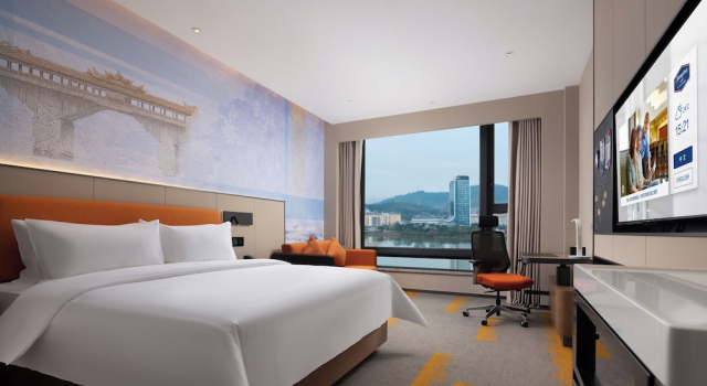 Номер Economy Hampton by Hilton Ningde Lithium Electricity Town