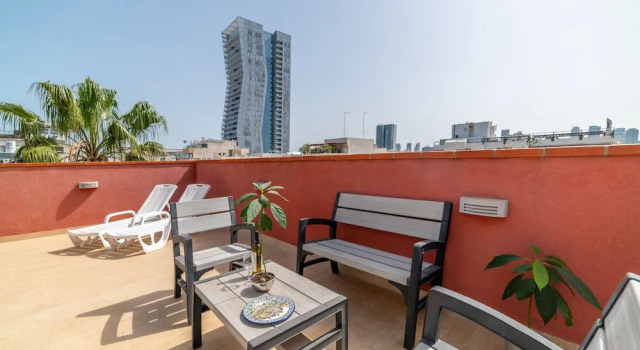 Номер Standard Пентхаус c 1 комнатой с балконом Ben Yehuda Apartments