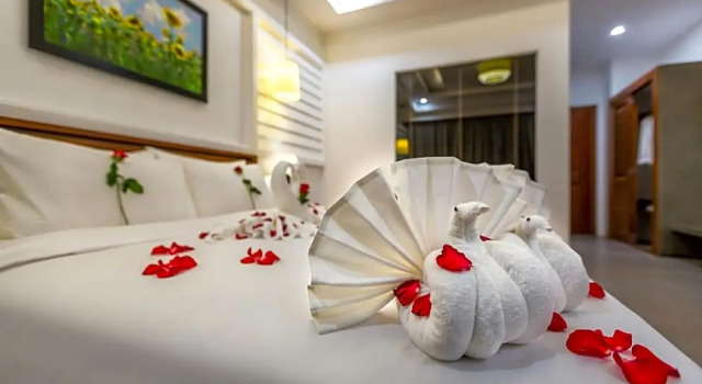 Двухместный номер Deluxe с видом на бассейн The Tito Suite Residence