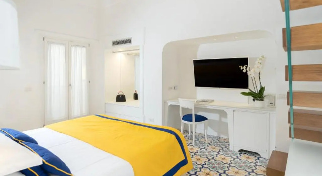 Четырёхместный номер Deluxe Hotel Antiche Mura