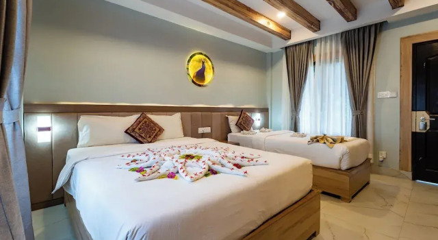 Двухместный номер Deluxe с 2 комнатами с видом на сад Hotel Seven Limited