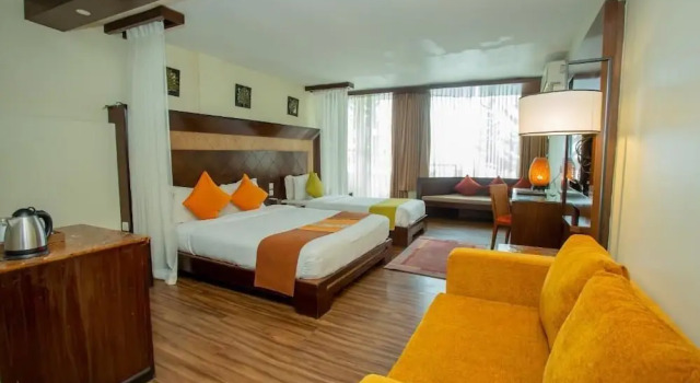 Трёхместный семейный номер Standard с видом на горы Hotel Mystic Mountain