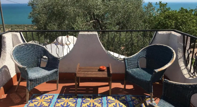 Апартаменты Appartamento in villa con vista mare