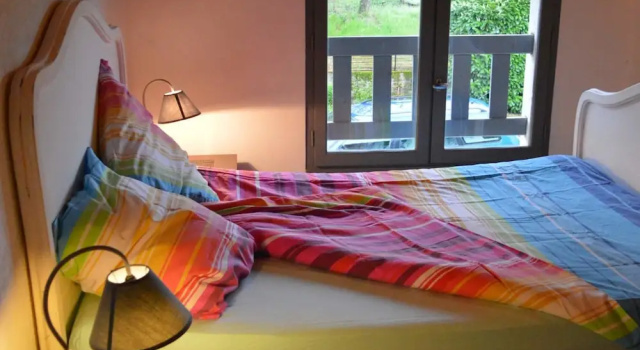 Коттедж с 2 комнатами Camping Le Petit Lion - Gites