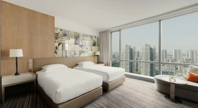 Двухместный номер Deluxe Hyatt Regency Suzhou