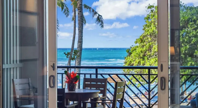 Вилла Deluxe с балконом и рядом с пляжем Ocean Villas at Turtle Bay