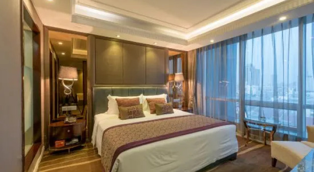 Двухместный люкс Deluxe Deyang Care Feeling Grand Hotel