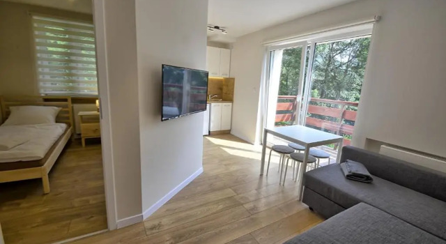 Апартаменты с балконом Apartamenty Skalite Szczyrk Wellness