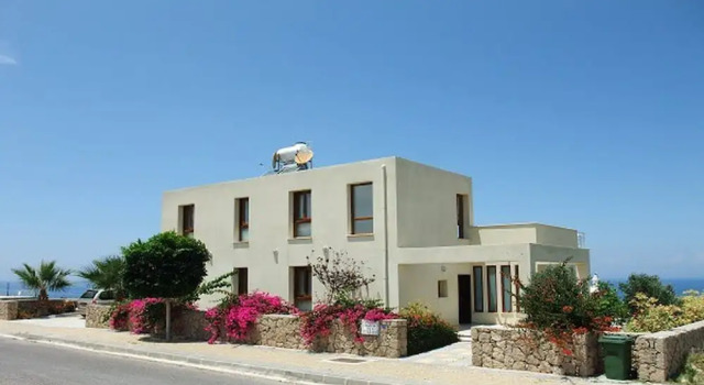 Coordinates are : 35.3480640, 33.5800703, Seacliff Villa, North Cyprus