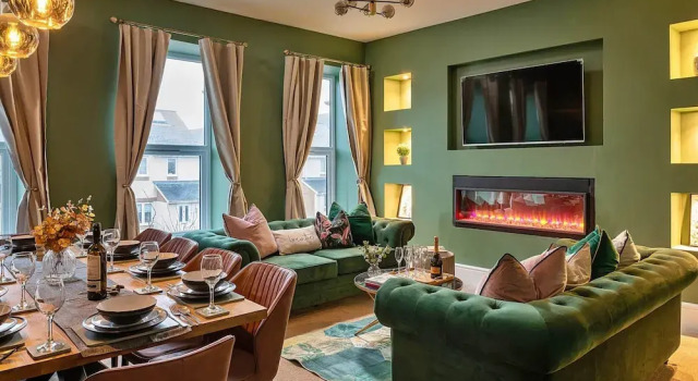 Spacious sea View Apartment in Pwllheli, No Deposit, Rezerwuj Apartament Pwllheli Lleyn Peninsula