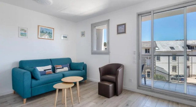 Апартаменты A 30 metres de la plage, bel appartement pour 6