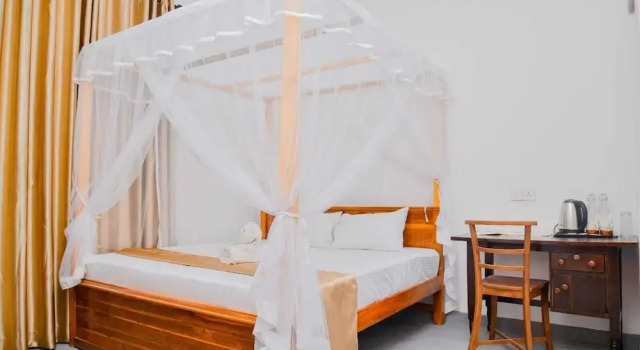 Двухместная вилла Deluxe Цокольный этаж с балконом Unawatuna Nature Villa