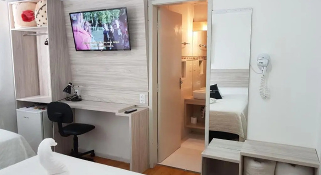 Номер Deluxe Lages Plaza Hotel