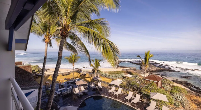 Полулюкс с балконом и с видом на океан Villa Hibiscus sur la plage de Boucan-Canot