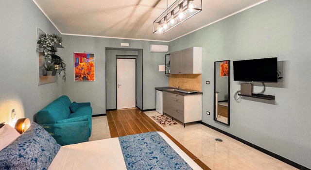 Семейная студия The Quarters Naples Apartment