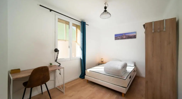 Grand Appartement 3 chambres avec clim et balcon