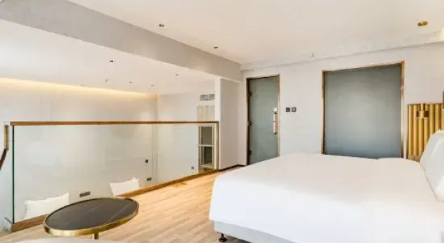 Двухместный семейный люкс Дуплекс Qingdao Luoxiang Hotel (Qingdao Hongdao Hi-tech Zone Convention and Exhibition Center Branch)