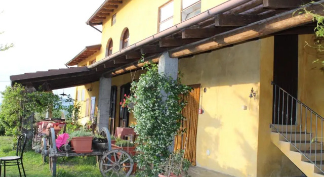 Кровать в общем номере Agriturismo Le Piagge
