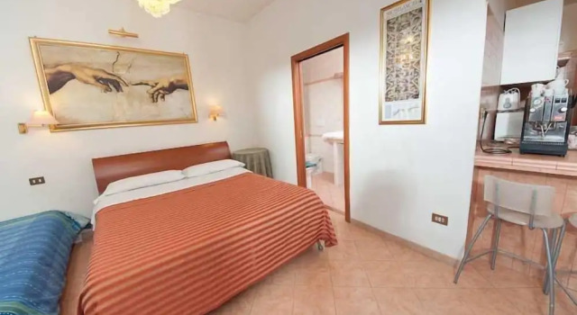 Четырёхместный номер Standard с балконом B&B Babri Simim Taj