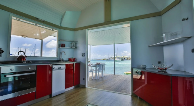 Вилла Premium с 2 комнатами с видом на залив Lagoon Lodge Caraïbes -Lodge flottant sur lagon avec vue mer